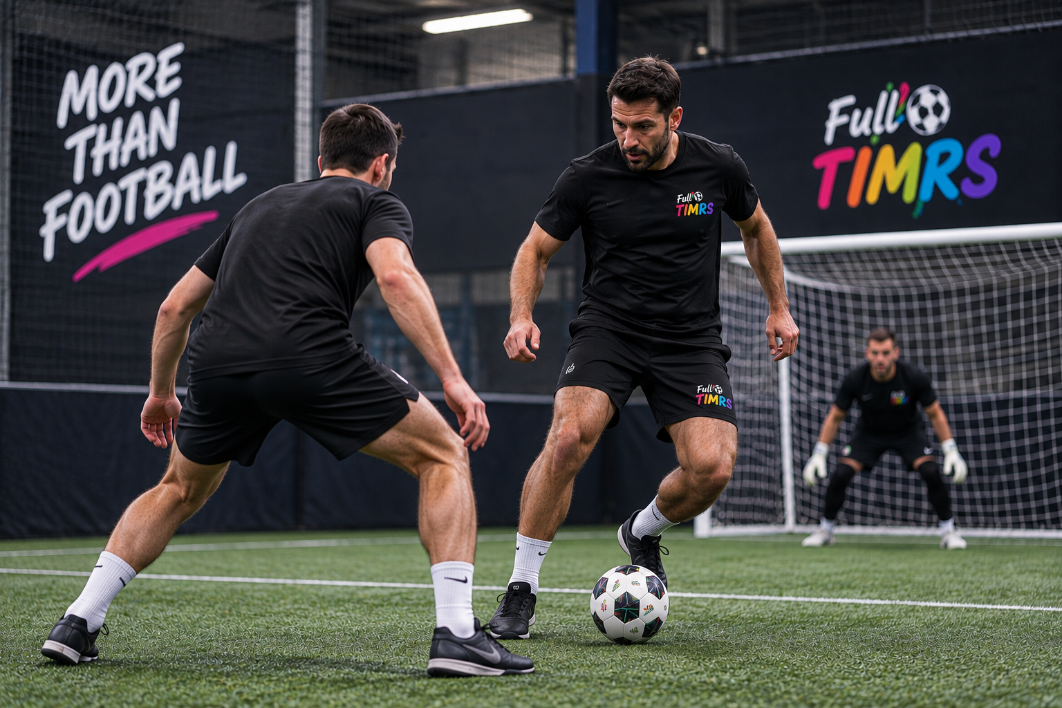 FULL TIMRS Men playing football