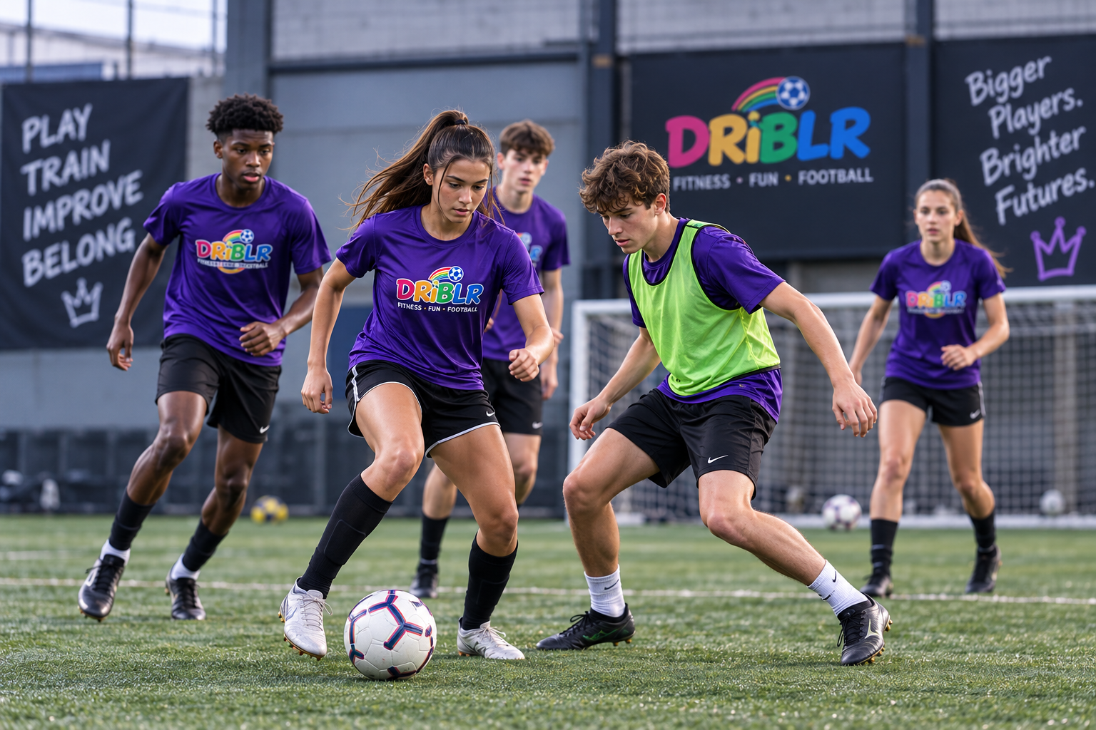 Game CHANGRS teenagers in competitive training