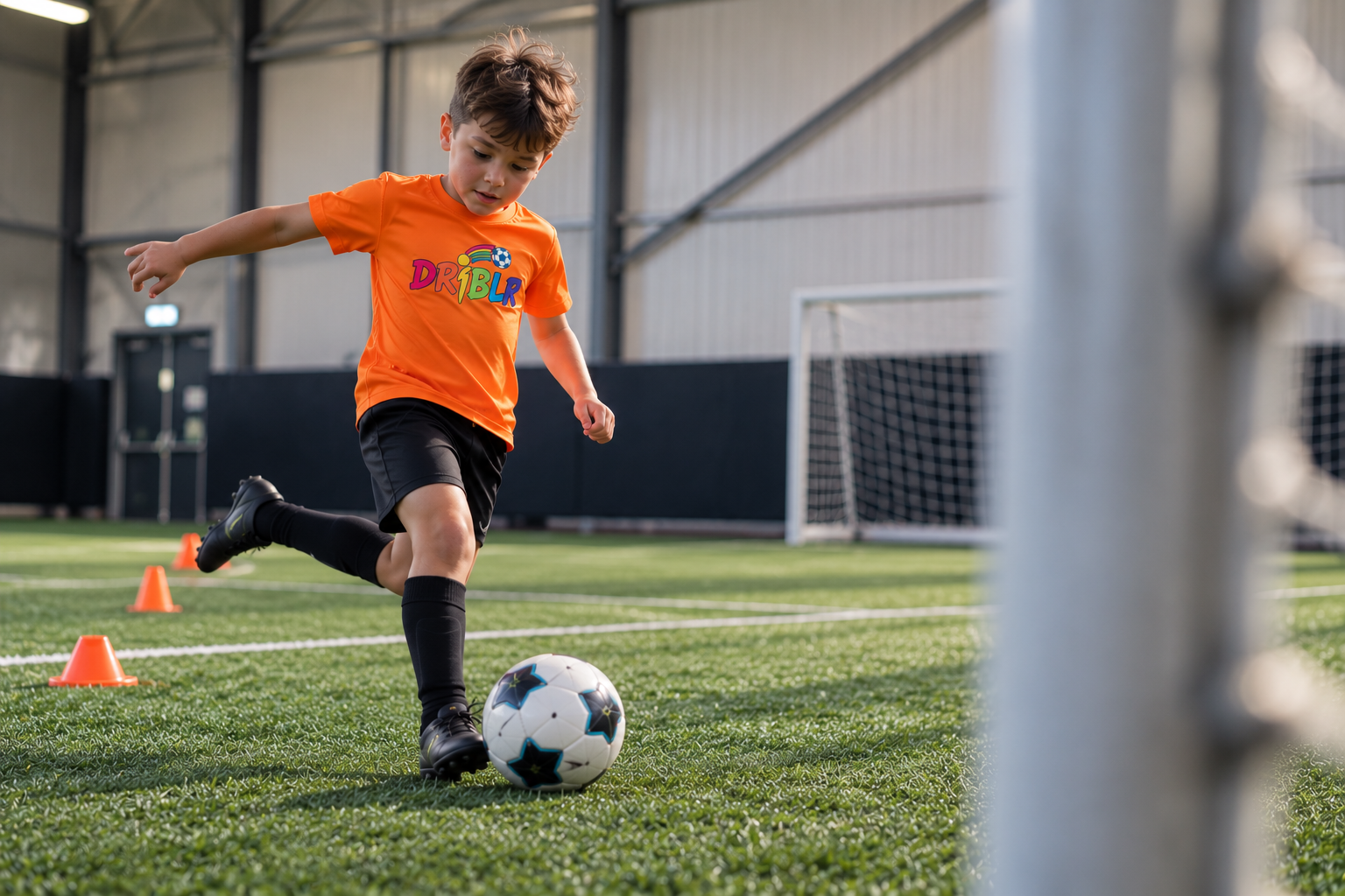 Little KICKRS children playing football